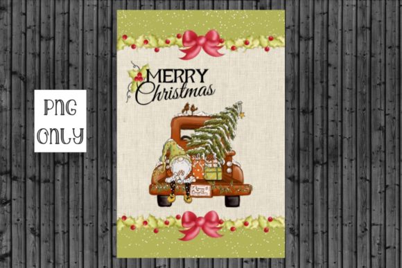 Christmas Gnome Farmhouse Truck Flag Embroidery Design Review