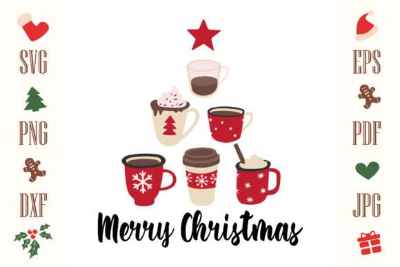 Christmas Tree Christmas Mug Illustration Review