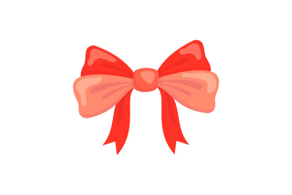 Hand Drawn Christmas Ribbon Collection Illustrations
