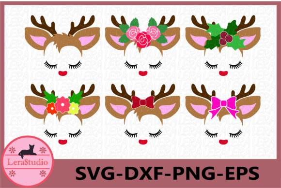 Little Deer, Christmas Illustration for Blog and Website Design