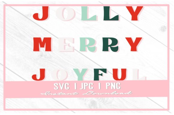 Retro Christmas Vintage Holiday SVG Illustrations