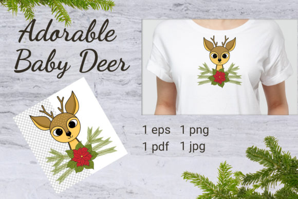 Sublimation Christmas Baby Deer Embroidery Review